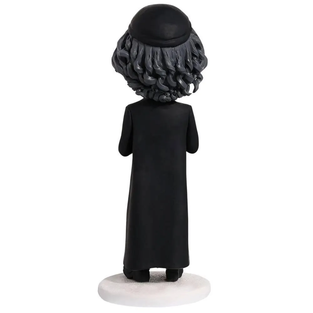 Black Robe Priest Pastor God Father Preacher Custom Figure Bobblehead
