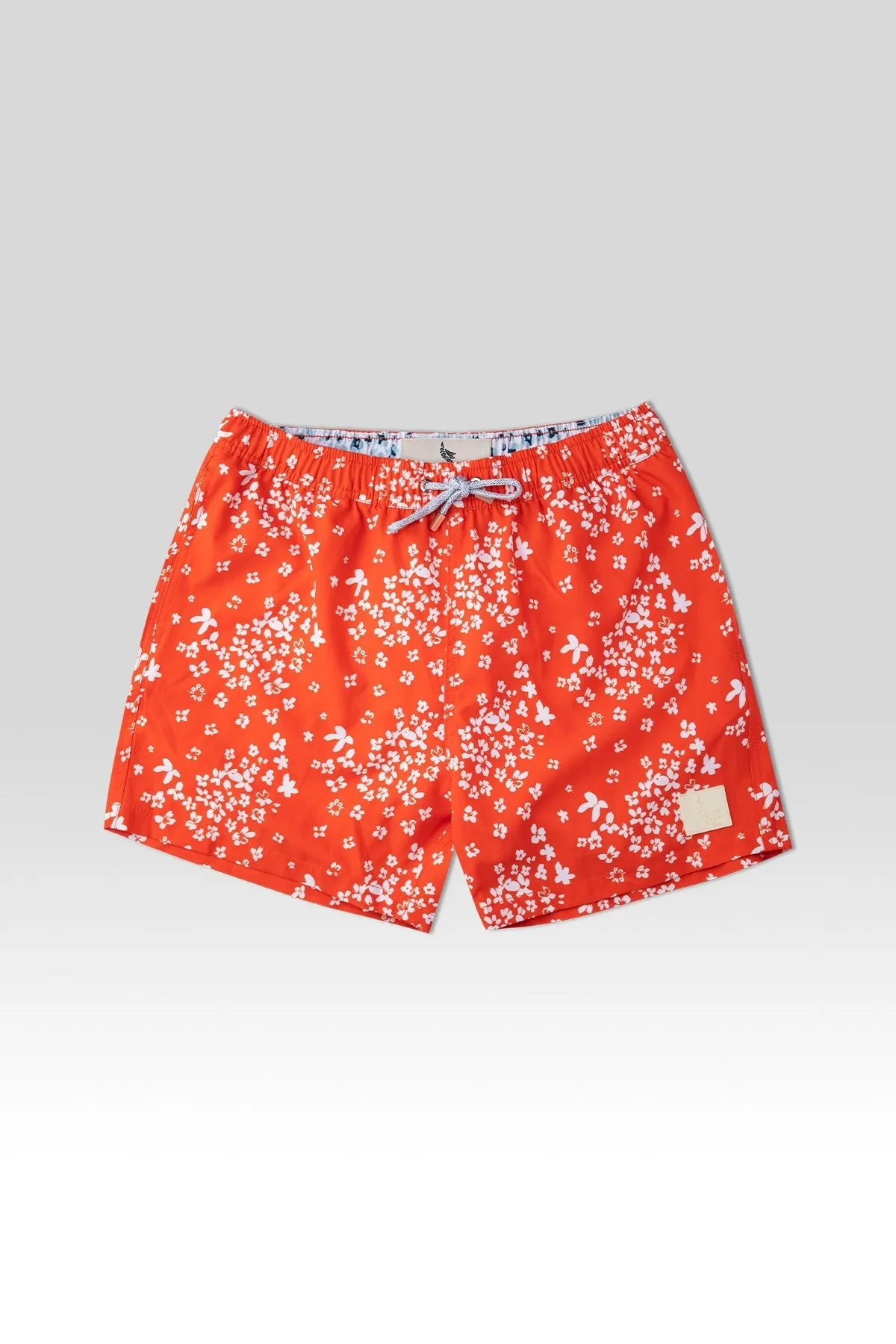 Blossom Red Classic Swim Trunks