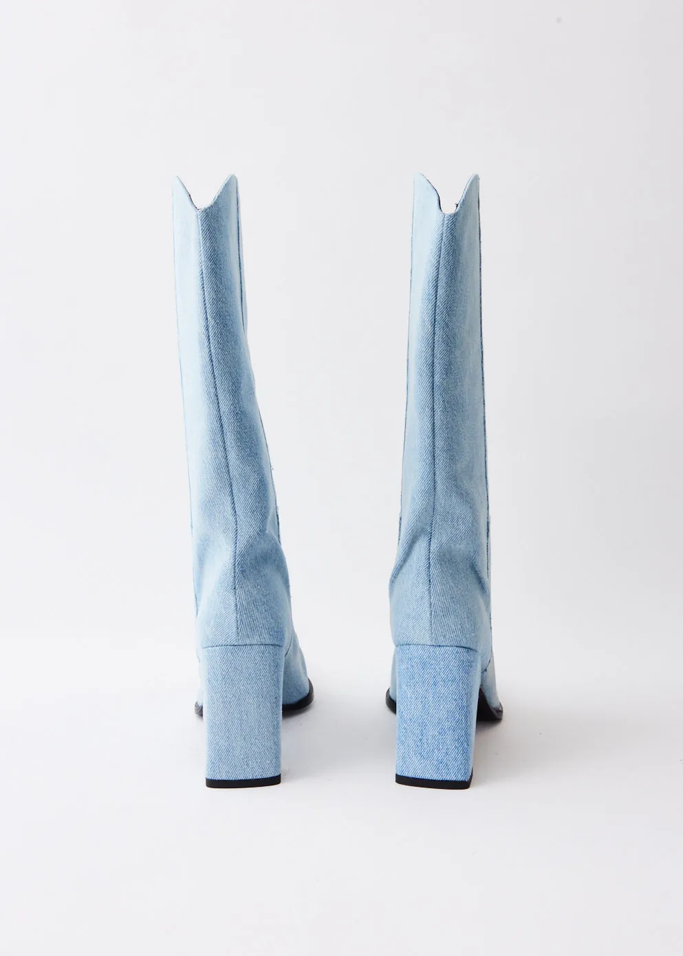 Denim Bridge Cowboy Boots