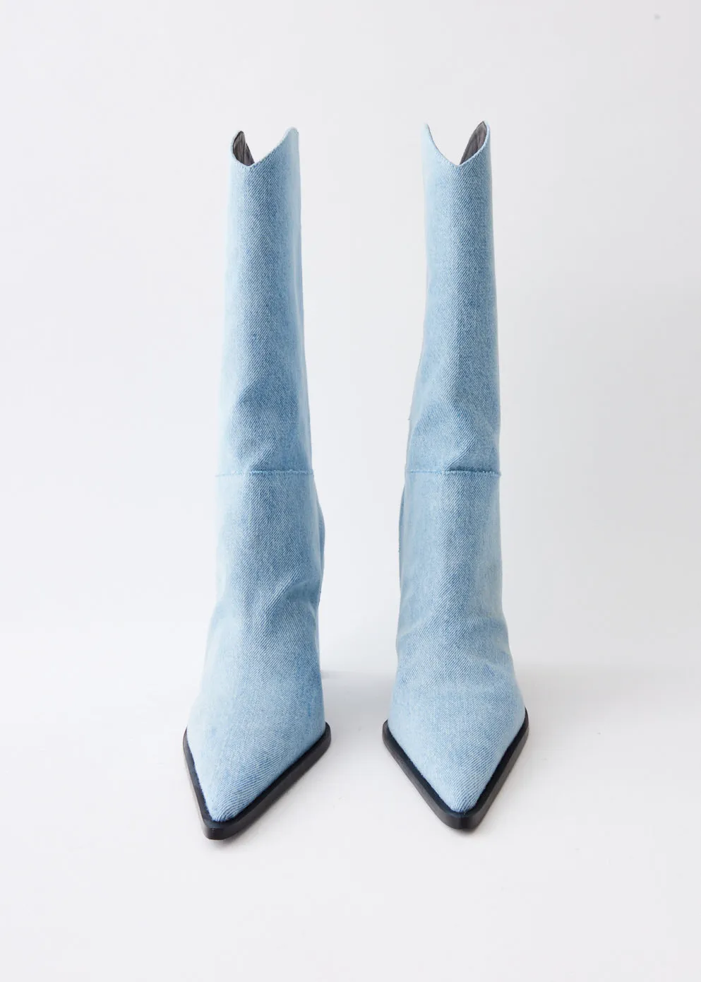 Denim Bridge Cowboy Boots