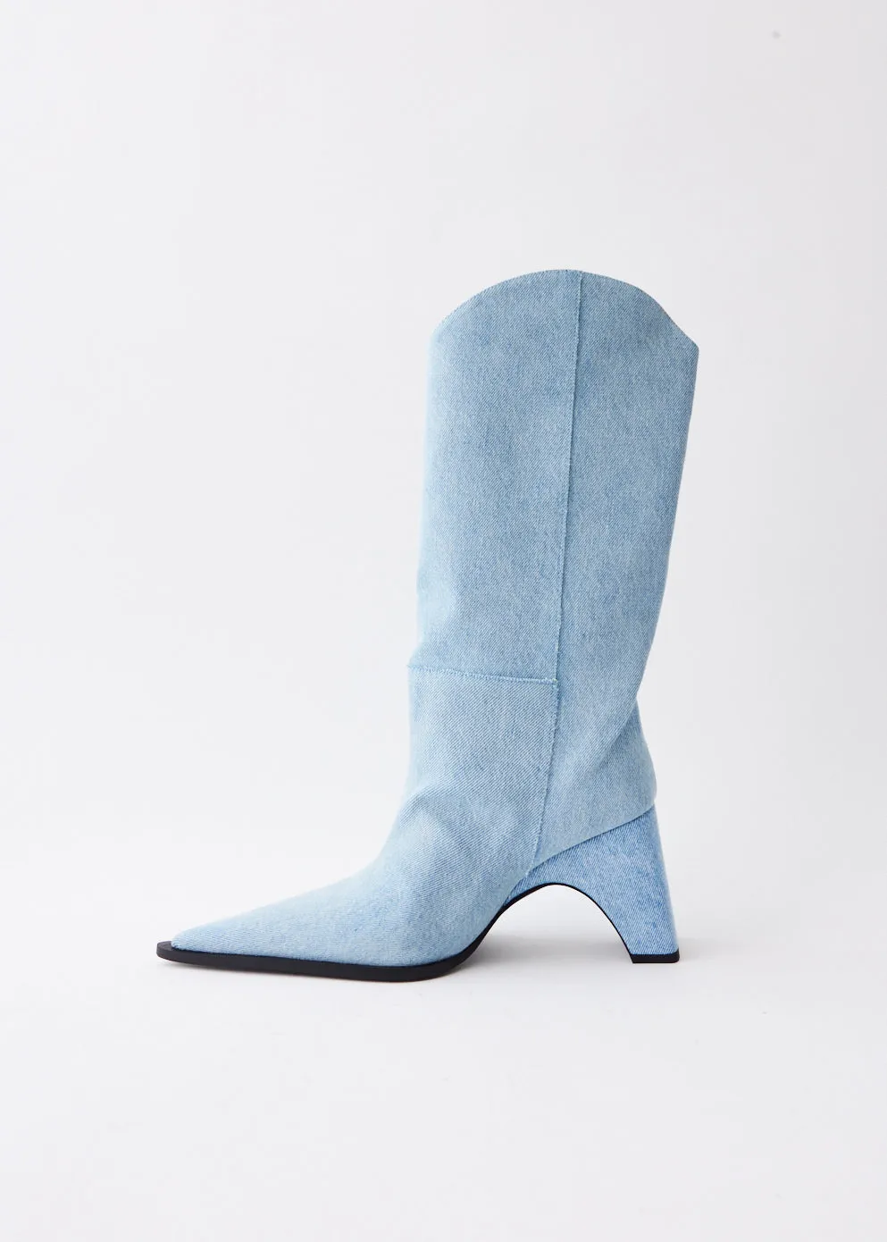 Denim Bridge Cowboy Boots