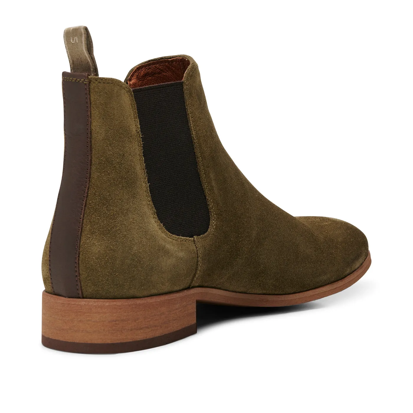 Dev chelsea boot waxed - GREEN