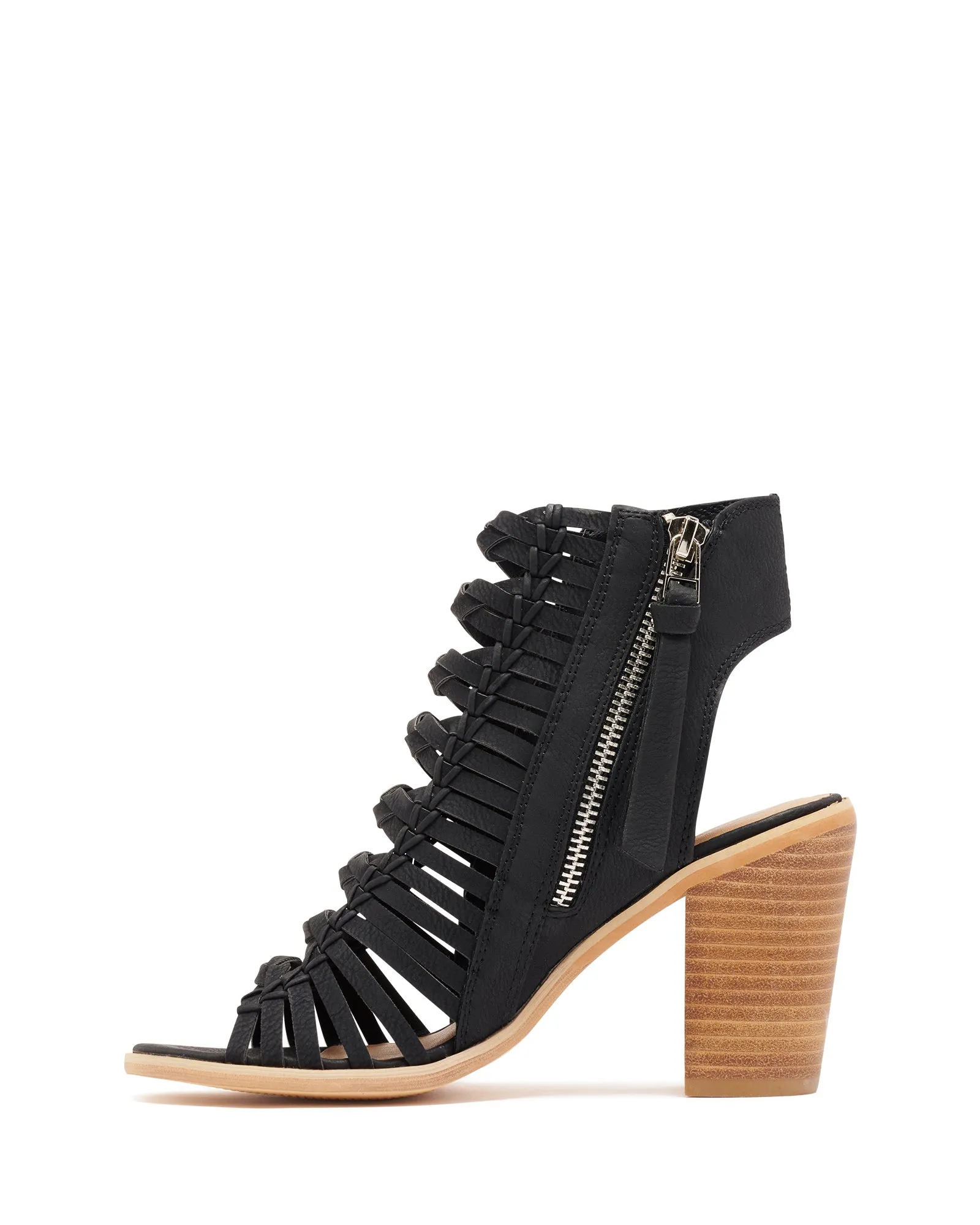 Donahue Heel Black Nubuck