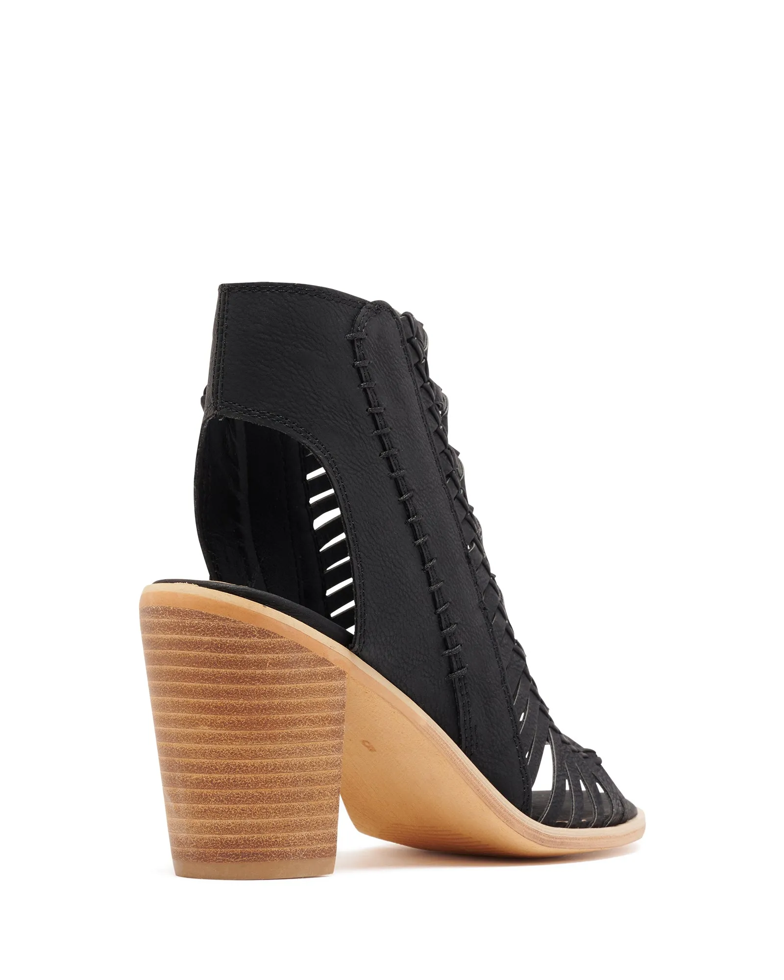 Donahue Heel Black Nubuck