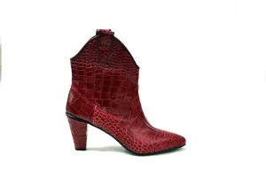 LAST PAIR 36/37/39-JESSICA RED BOOTS