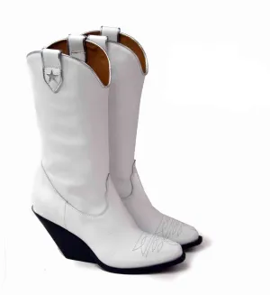 LAST PAIR 40-DCC WHITE COWBOY