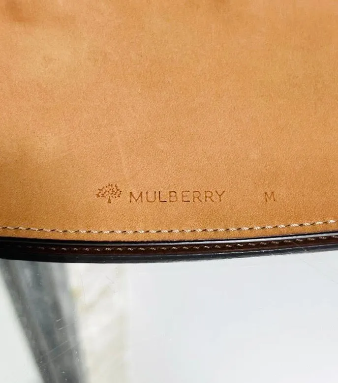 Mulberry Leather Cinch Belt