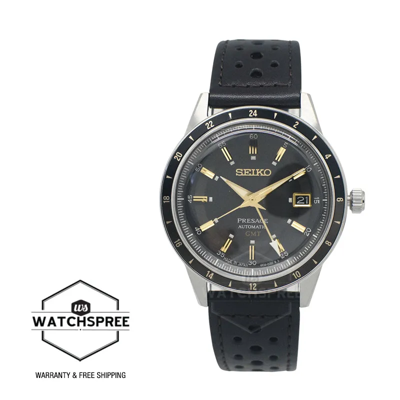 Seiko Presage (Japan Made) Automatic GMT Style60's Watch SSK013J1 (Not For EU Buyers) (LOCAL BUYERS ONLY)