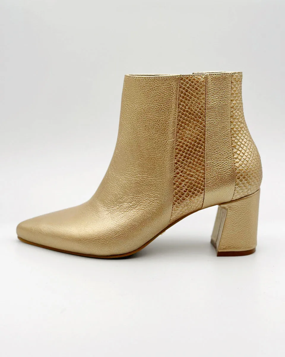STIVALI Aurlene Leather Ankle Booties