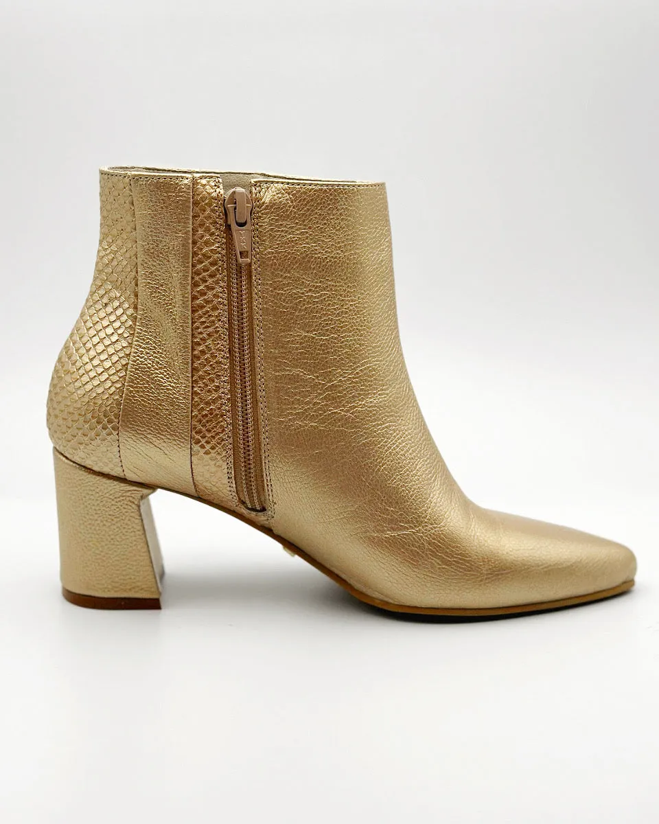 STIVALI Aurlene Leather Ankle Booties