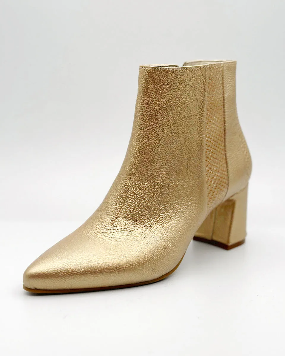 STIVALI Aurlene Leather Ankle Booties