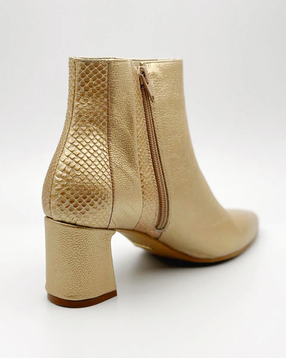 STIVALI Aurlene Leather Ankle Booties