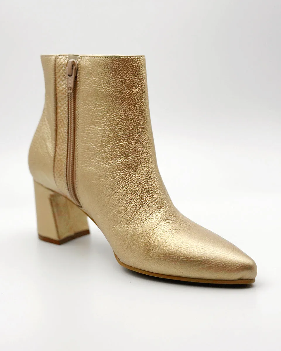 STIVALI Aurlene Leather Ankle Booties