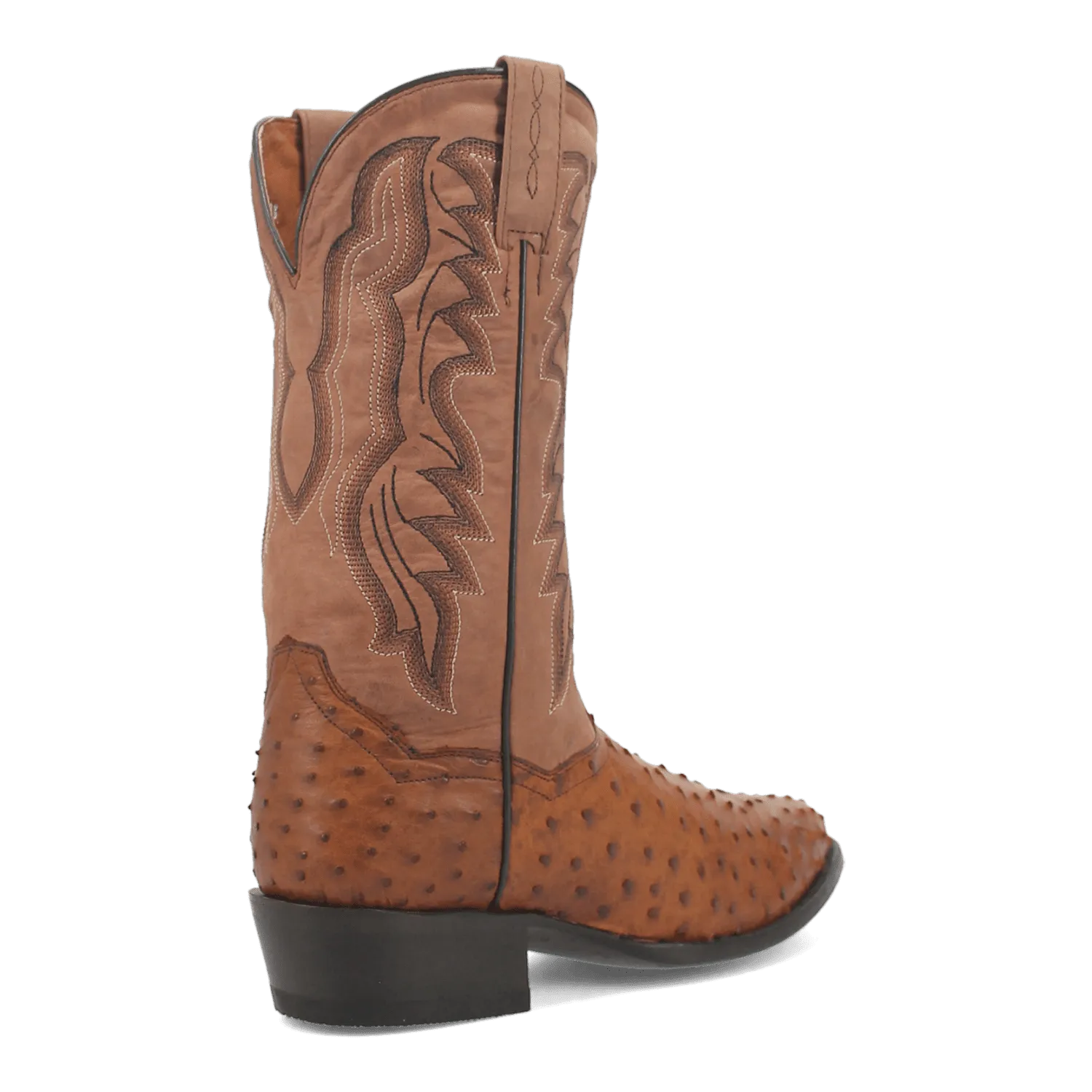 TEMPE FULL QUILL OSTRICH BOOT