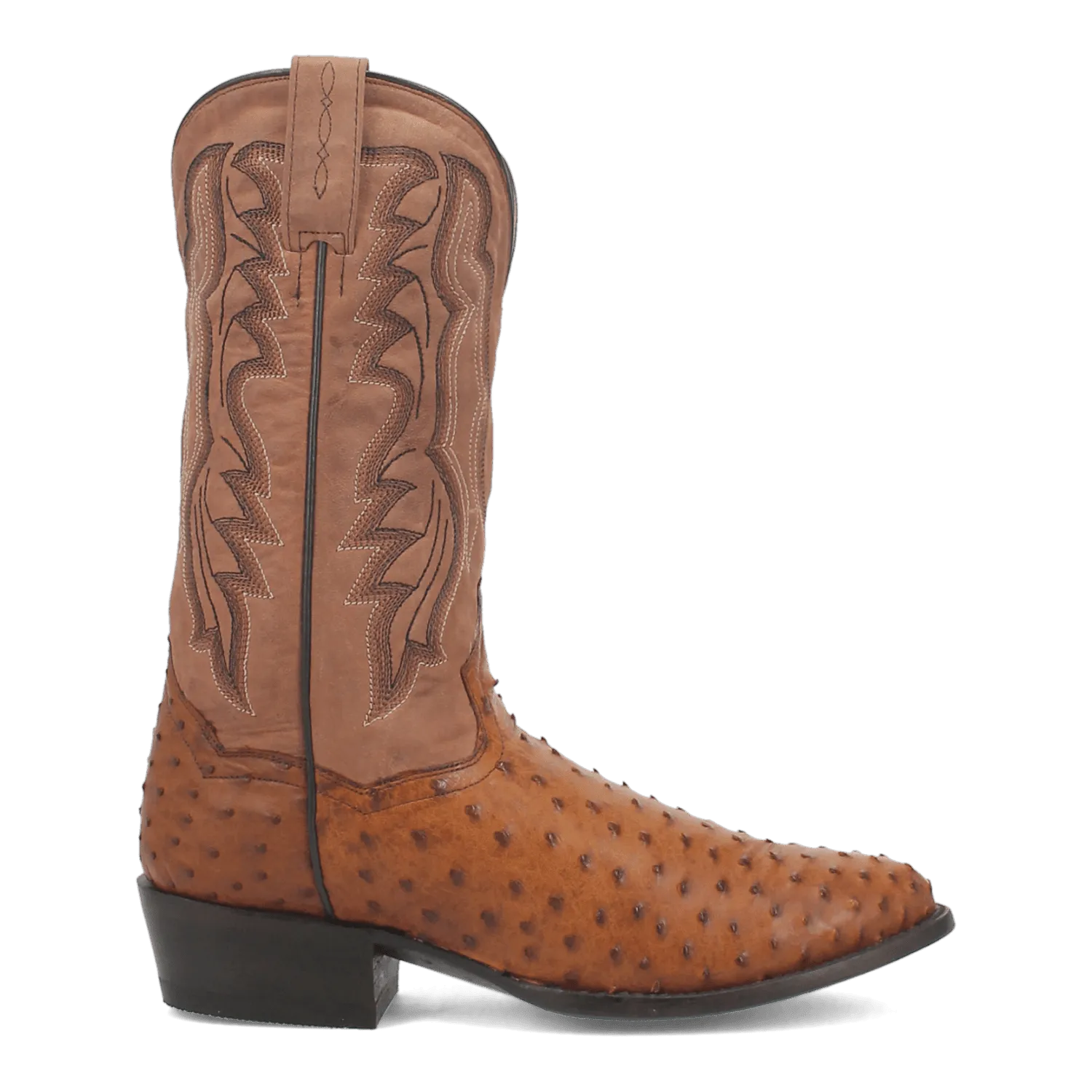 TEMPE FULL QUILL OSTRICH BOOT