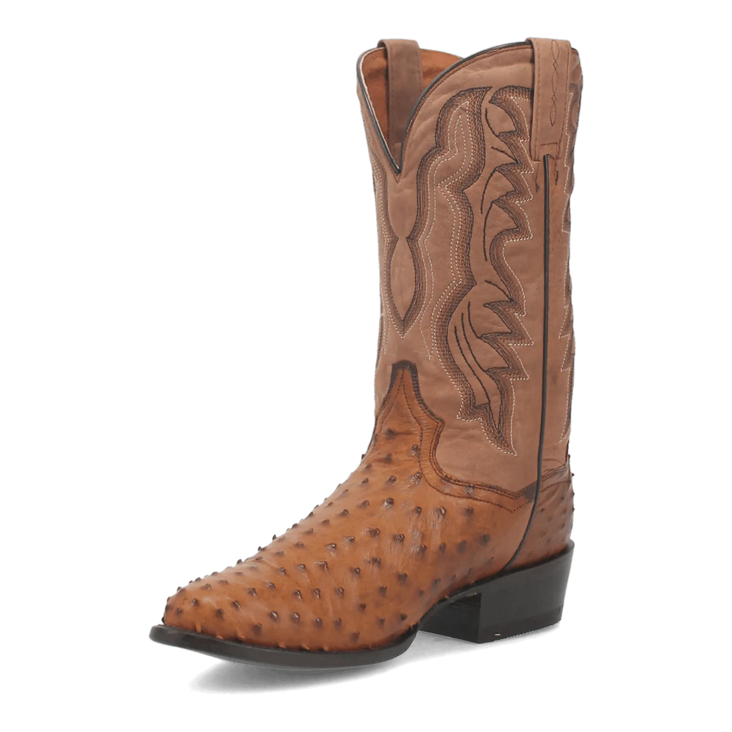 TEMPE FULL QUILL OSTRICH BOOT