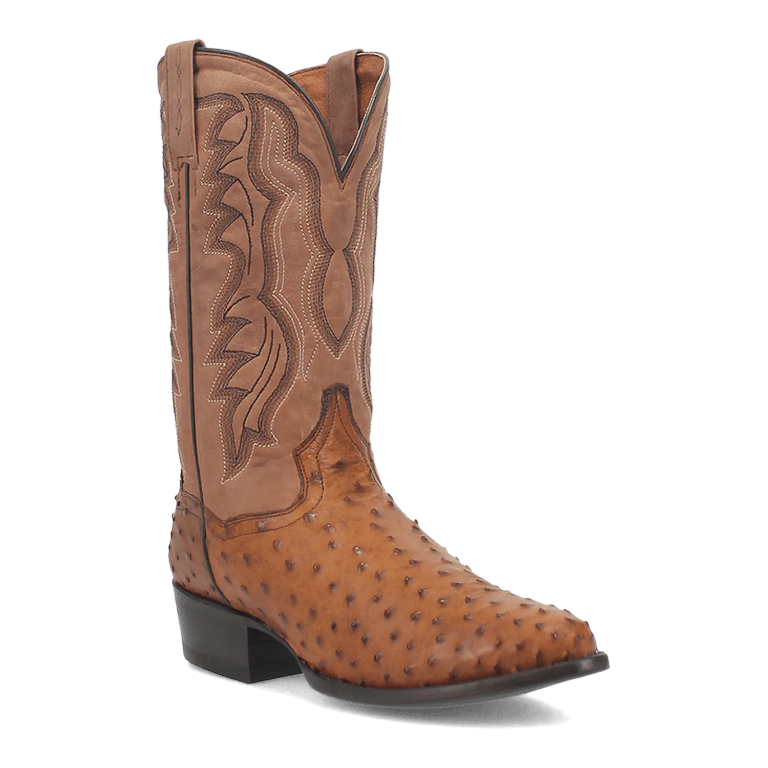 TEMPE FULL QUILL OSTRICH BOOT