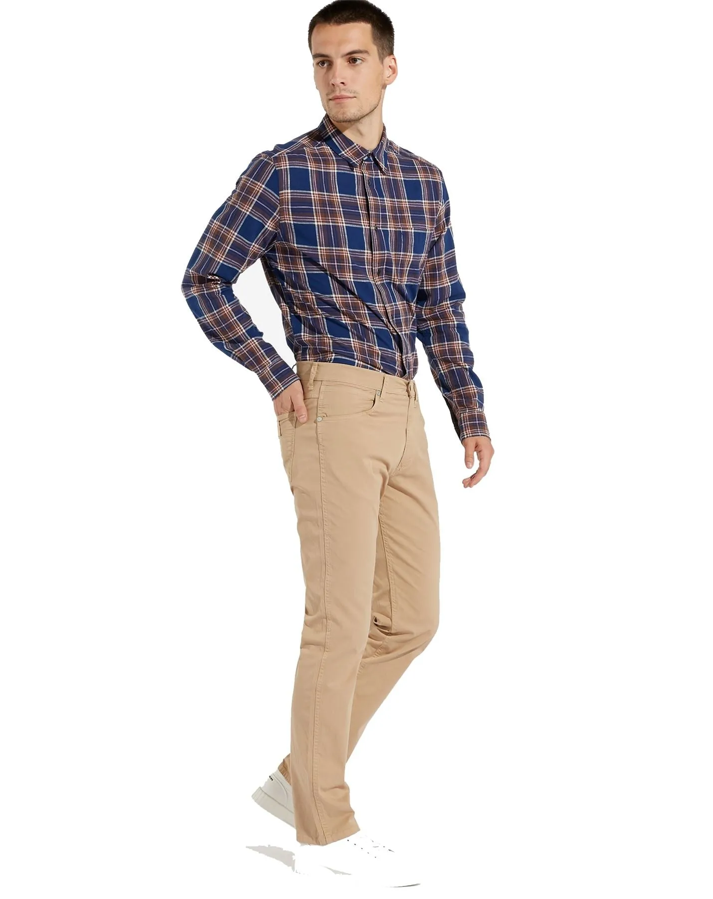 Wrangler Mens Greensboro Stretch Straight Leg Trousers/Jeans (SS19), Multiple Styles