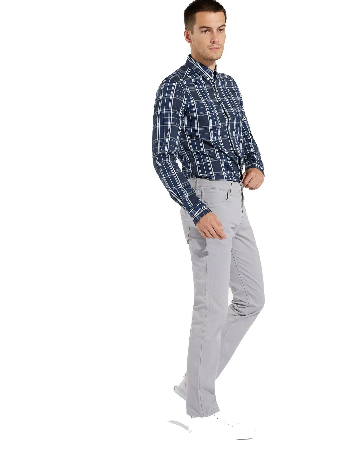 Wrangler Mens Greensboro Stretch Straight Leg Trousers/Jeans (SS19), Multiple Styles
