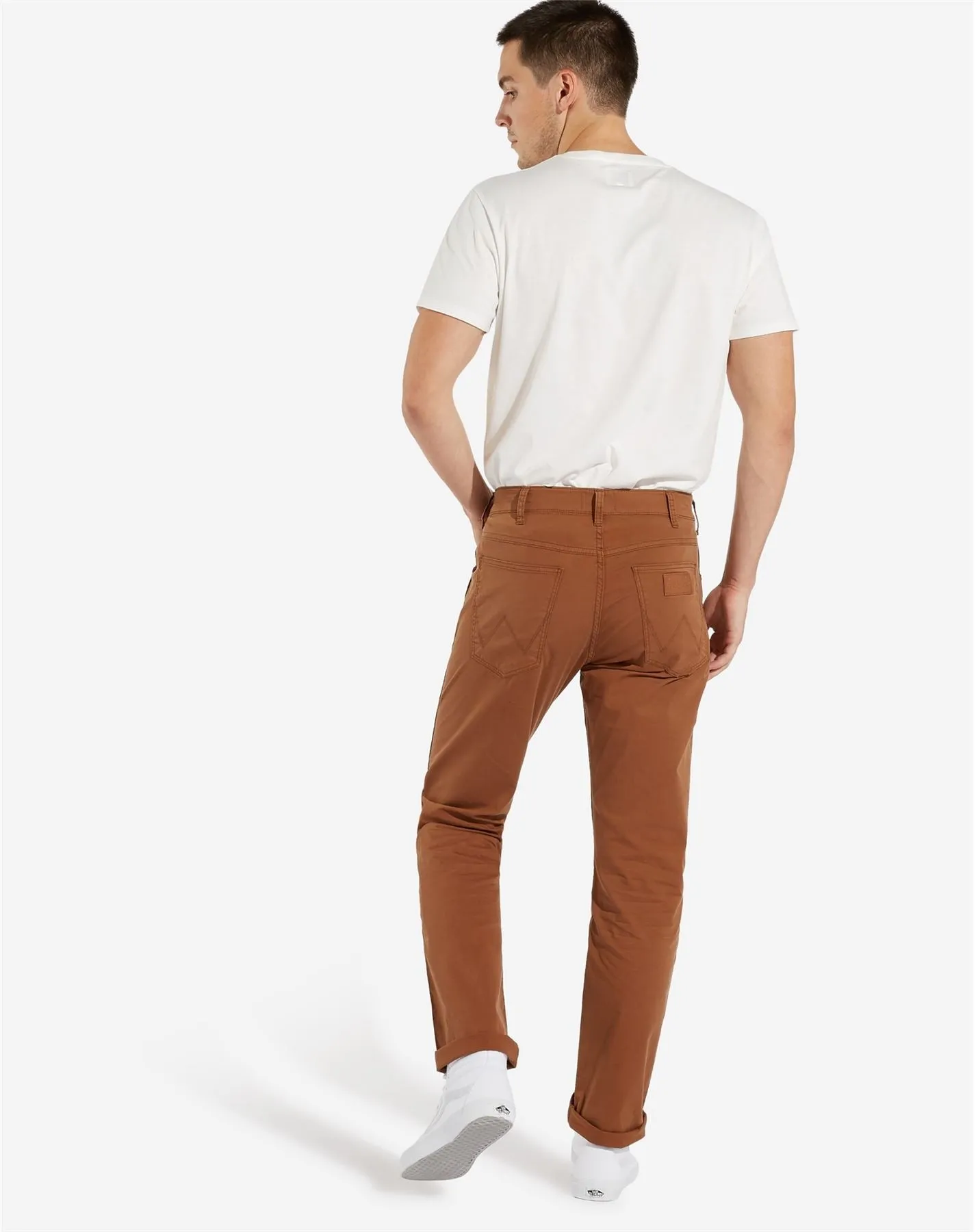 Wrangler Mens Greensboro Stretch Straight Leg Trousers/Jeans (SS19), Multiple Styles