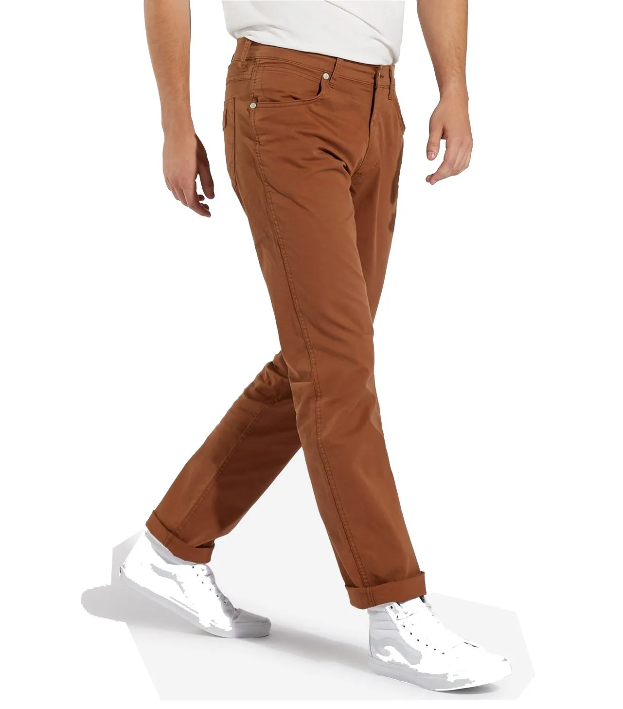 Wrangler Mens Greensboro Stretch Straight Leg Trousers/Jeans (SS19), Multiple Styles